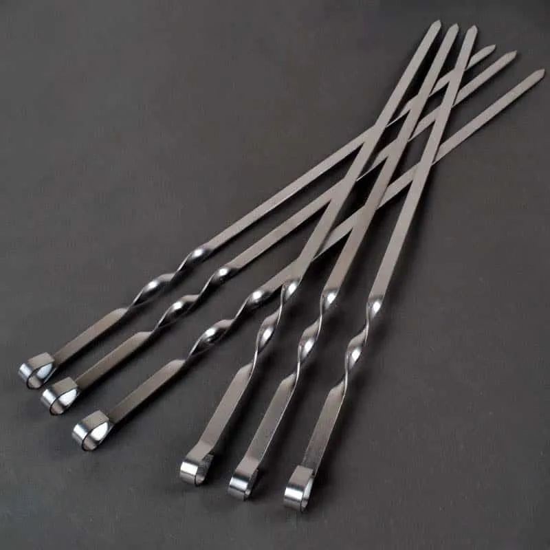 BBQ Long Flat Skewers