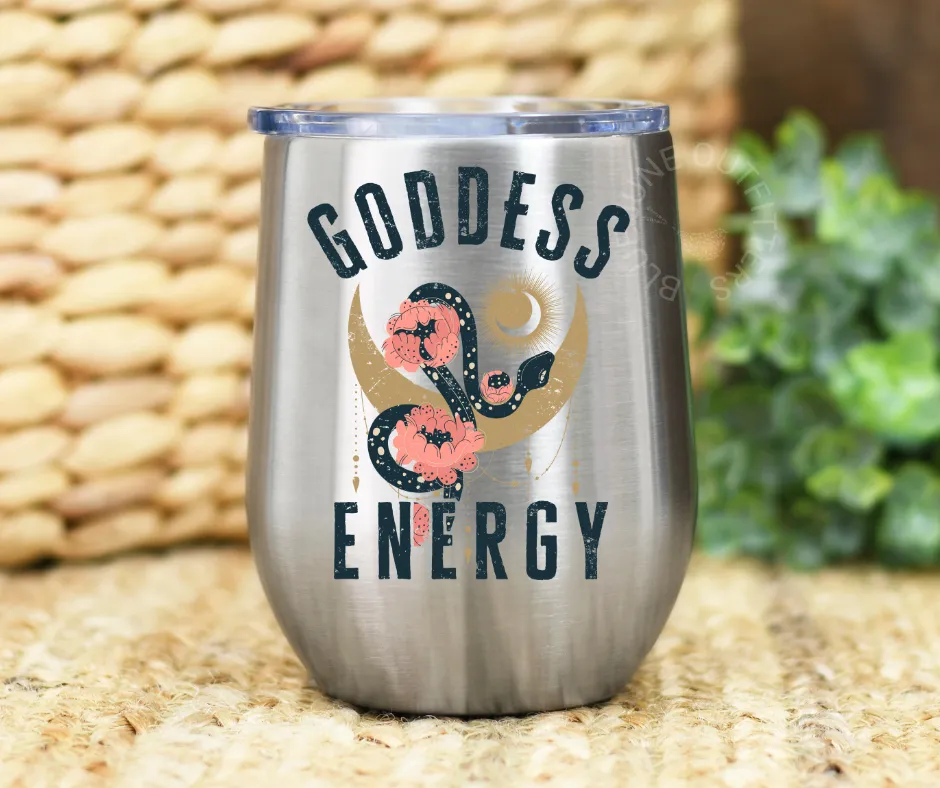 Goddess Energy | Witchy Stainless Steel Tumbler