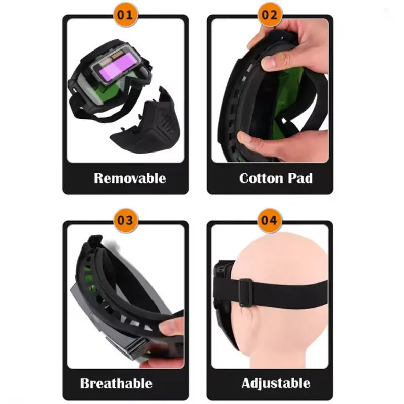 Limited Time Sale 49% OFFAuto-Darkening Welding Helmet for Eye Safety
