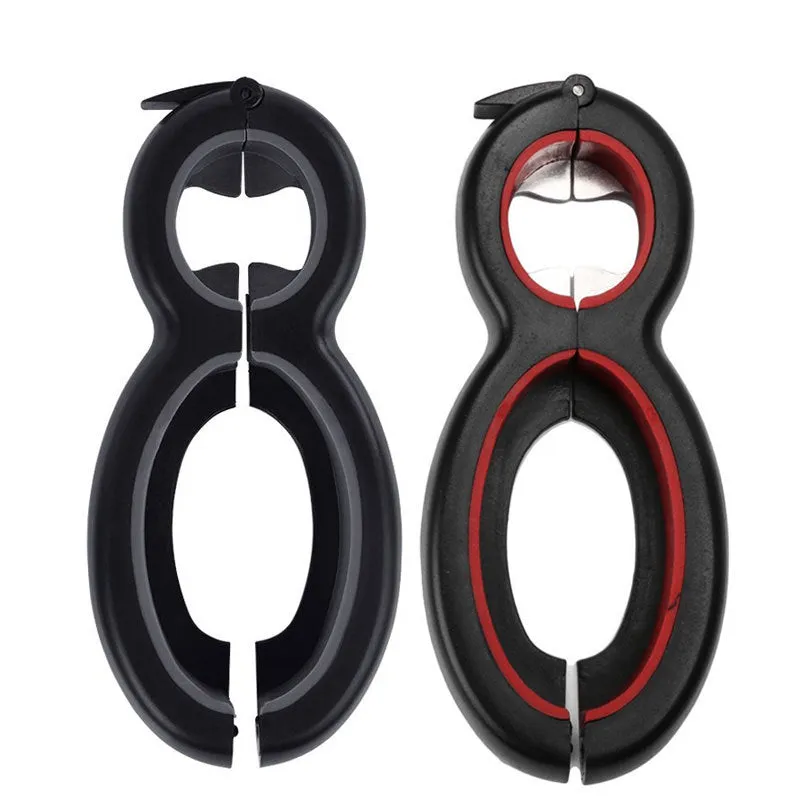 Multifunctional Six in One Bottle And Can Opener
