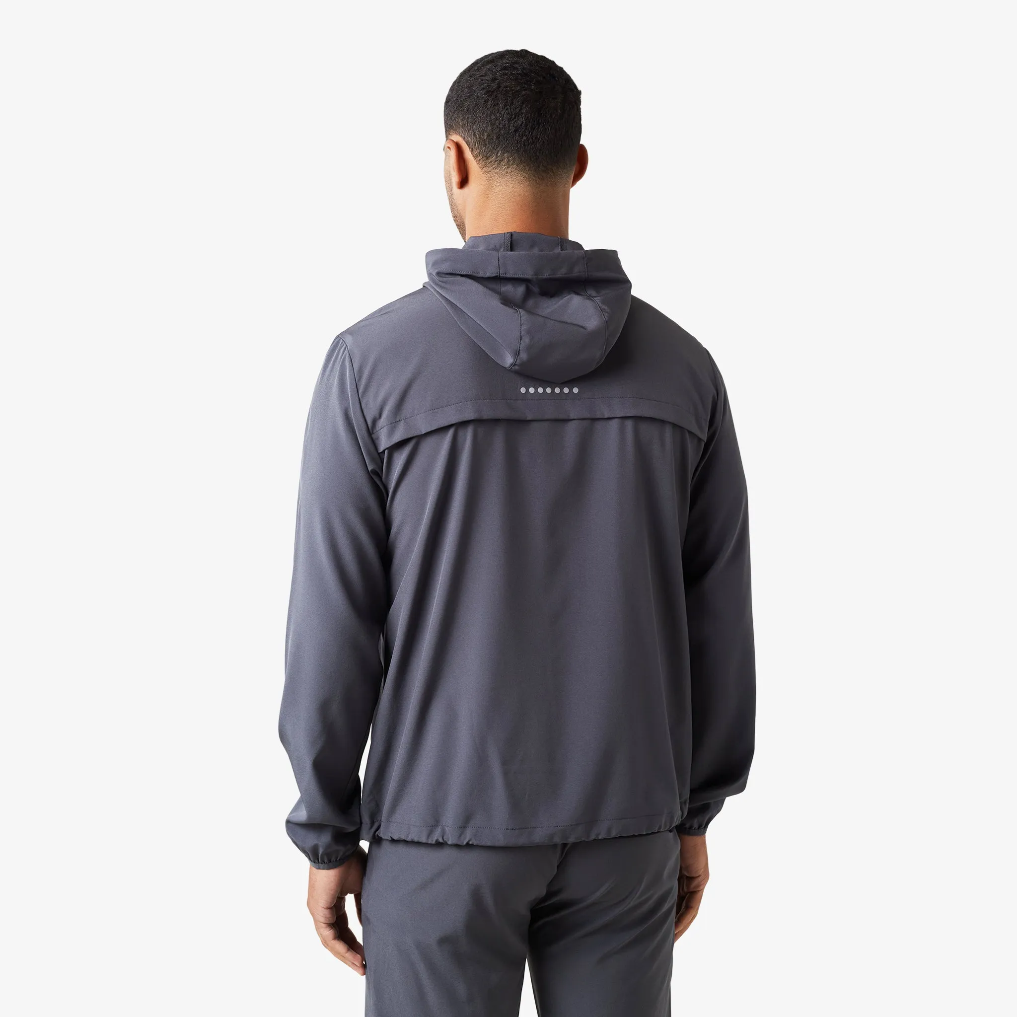 Reflective Core Windbreaker | Charcoal
