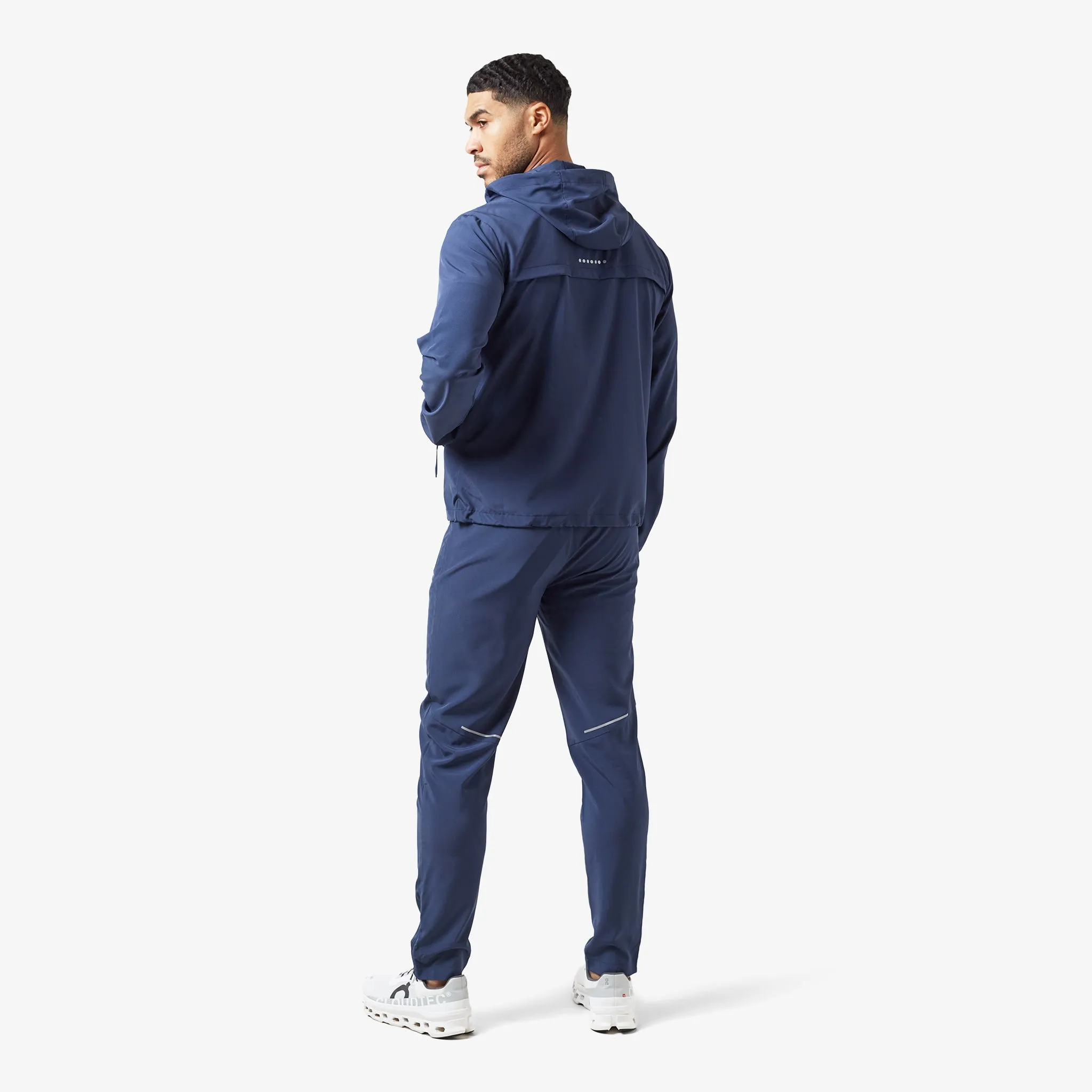 Reflective Core Windbreaker | Navy