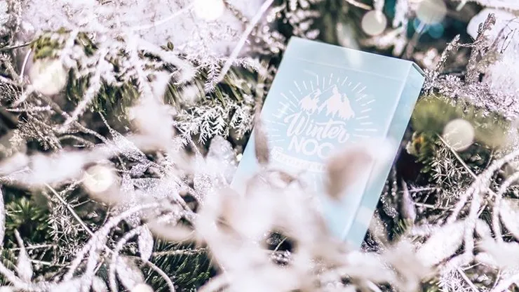 Winter NOC Glacier Ice (Blue) Playing Cards